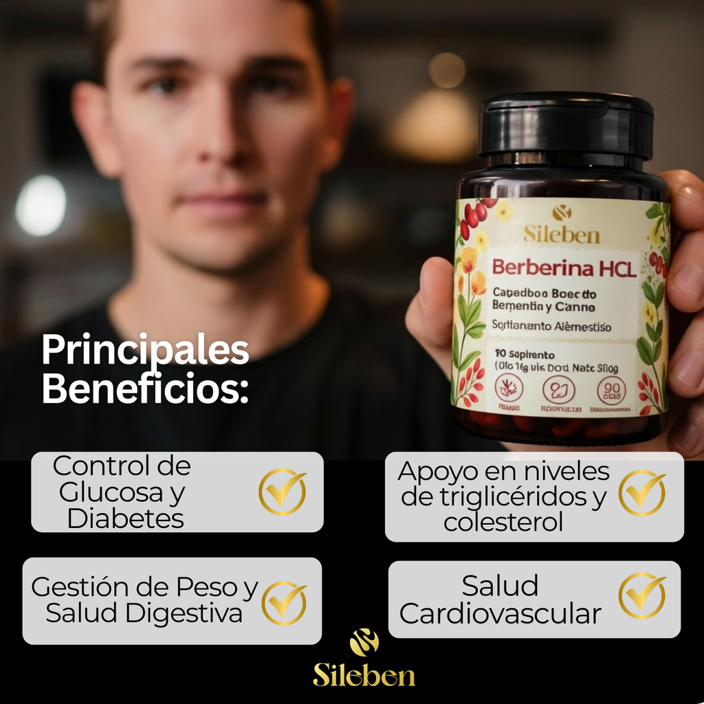 Berberina HCL | Cromo 1200 mg
