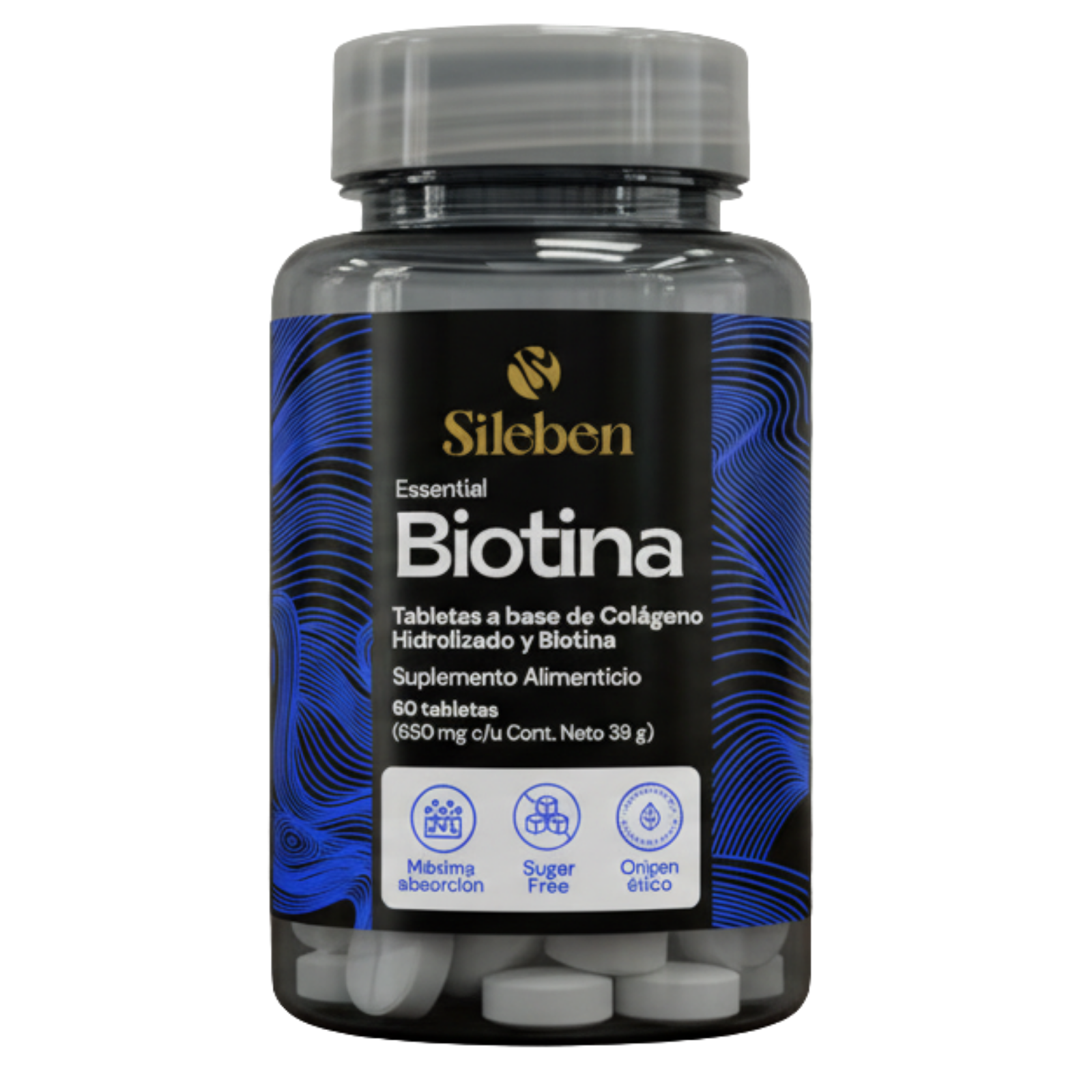 Biotina | Colágeno Hidrolizado Péptidos Bioactivos 650 mg