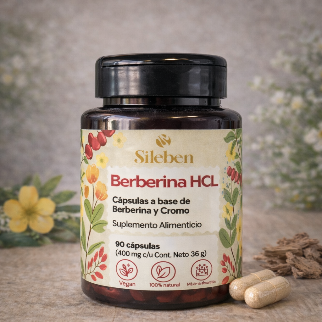 Berberina HCL | Cromo 1200 mg