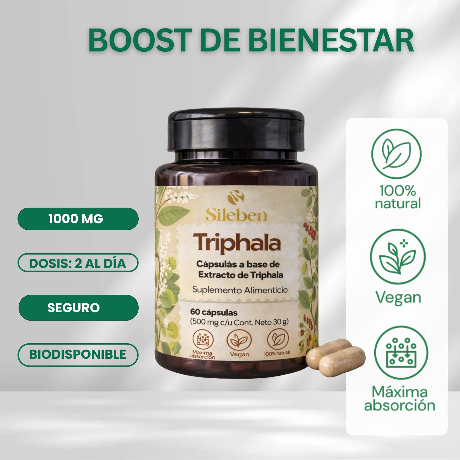 Triphala 1000 mg