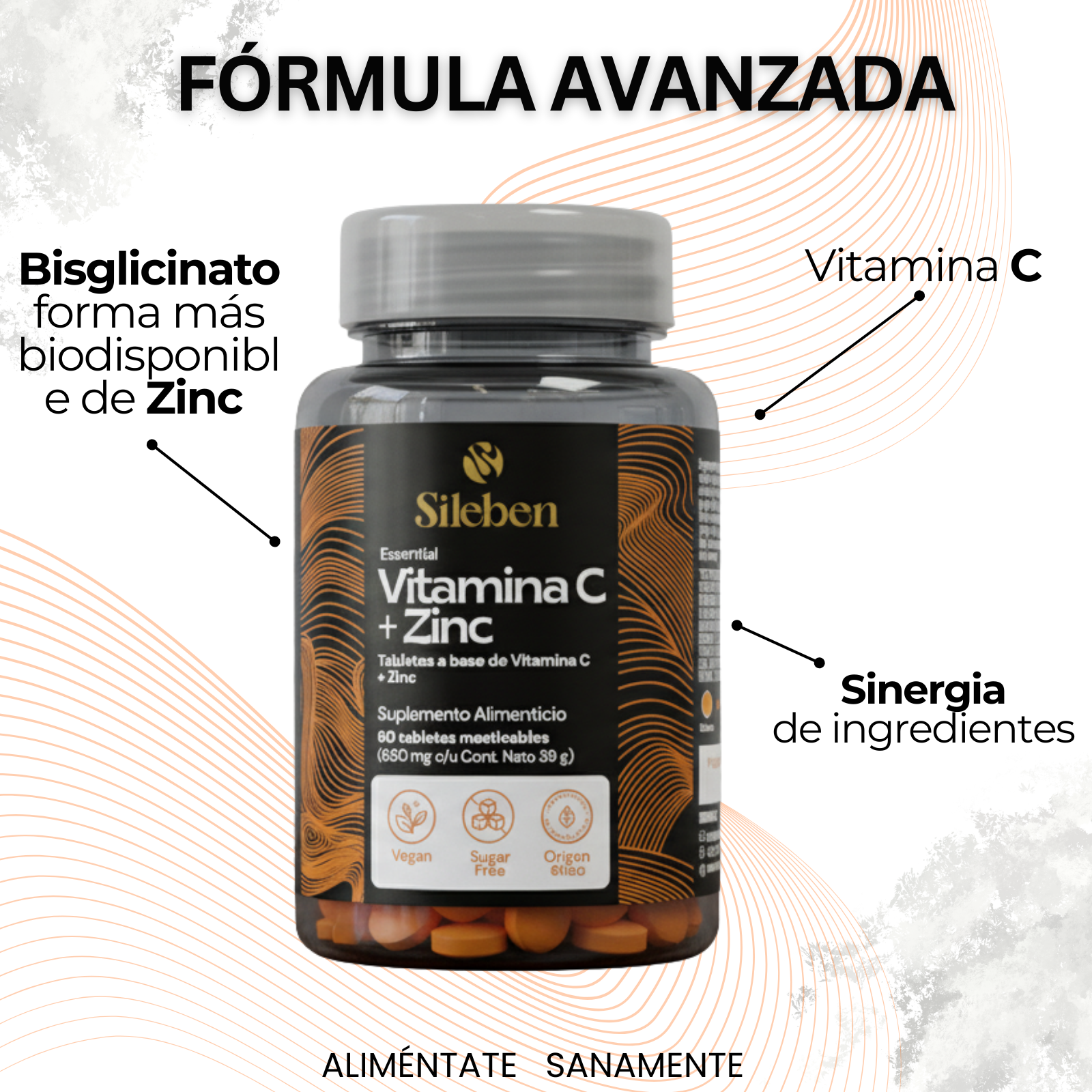 Vitamina C | Zinc 650 mg