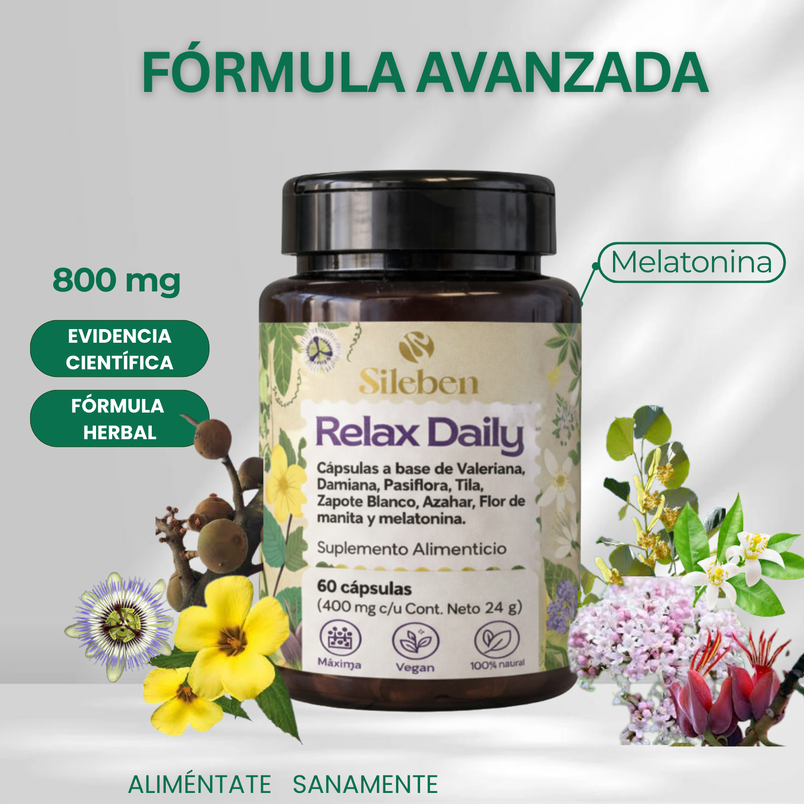 Relax Daily 800 mg