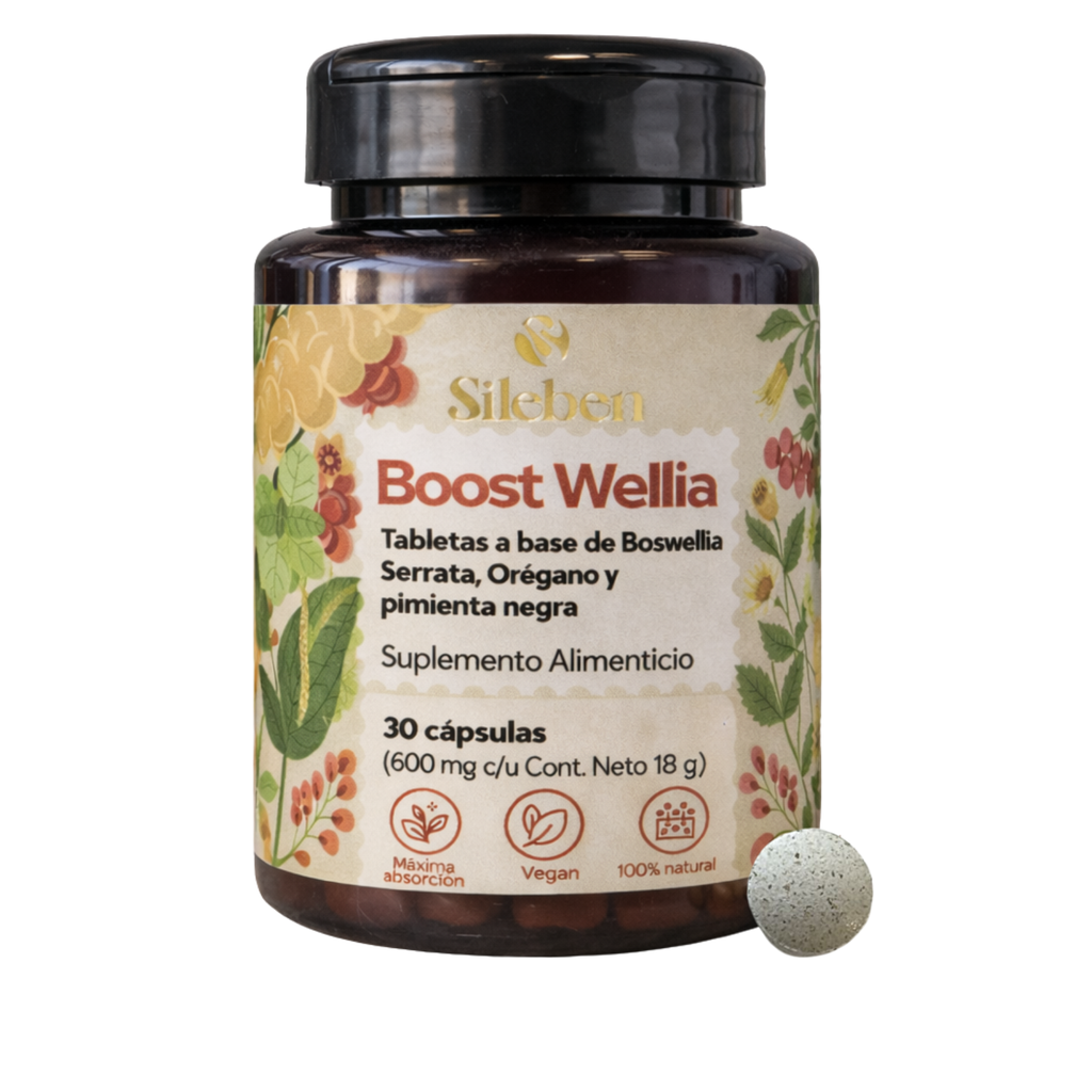 Boost Wellia  | Orégano  | Pimienta Negra 600 mg