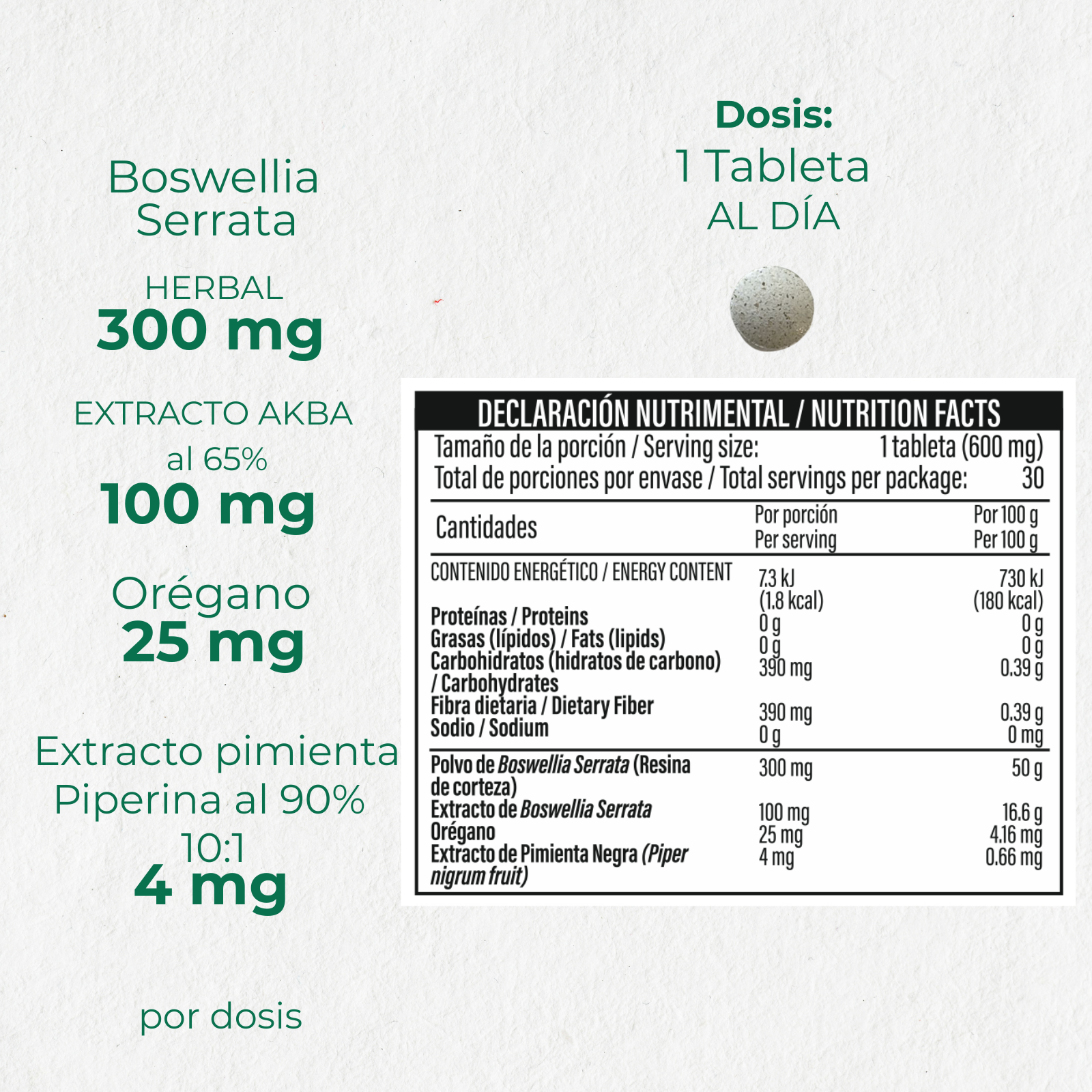 Boost Wellia  | Orégano  | Pimienta Negra 600 mg