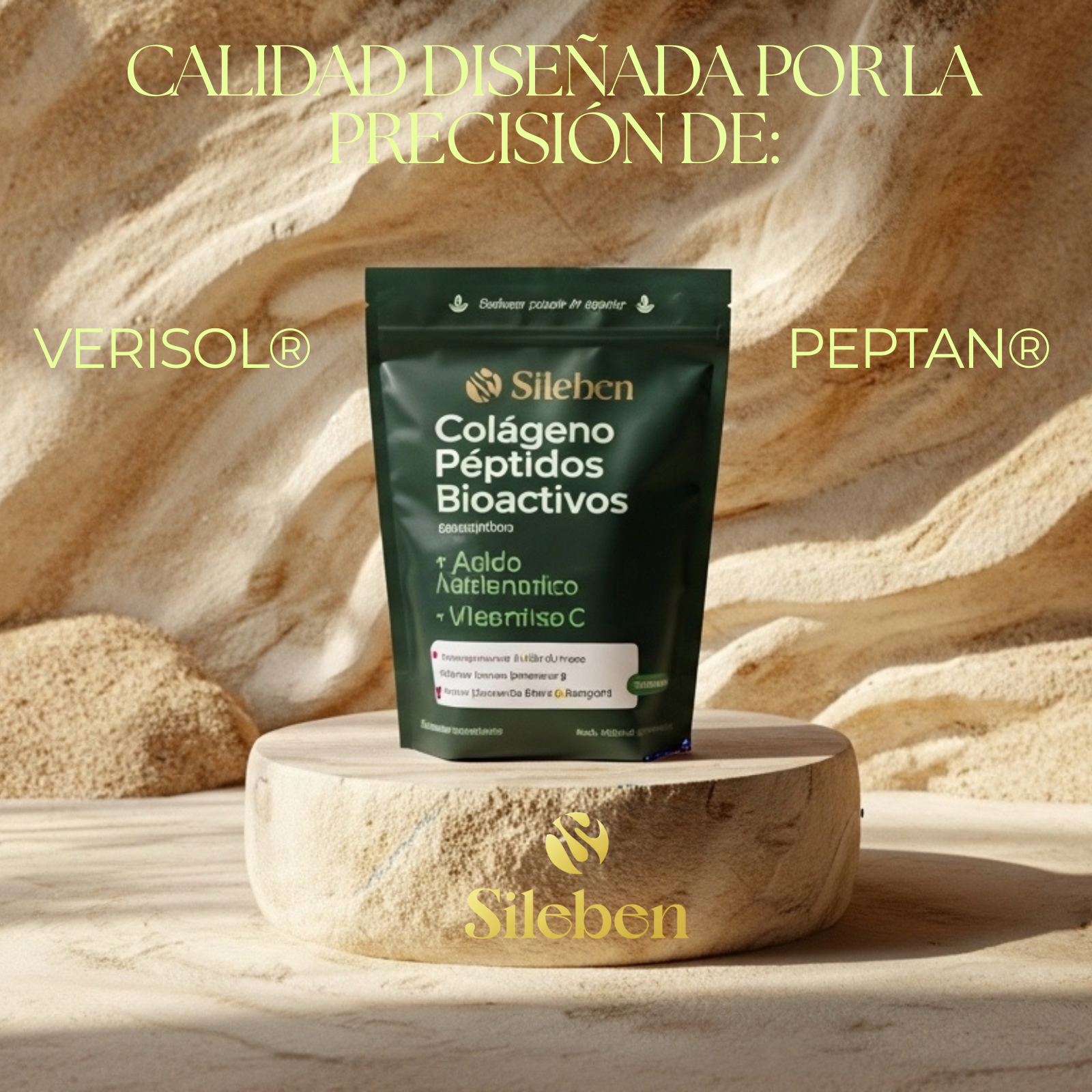 Colageno en Péptidos Bioactivos | Ácido Hialurónico | Vitamina C  450 g